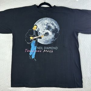 Vintage Neil Diamond Tennessee moon 1996 tour shirt